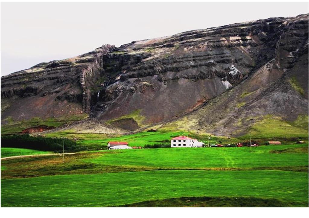 Setberg Guesthouse Nesjum Bagian luar foto